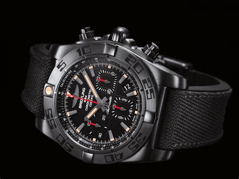 breitling chronomat blacksteel 44|breitling chronomat 44 blackeye blue.